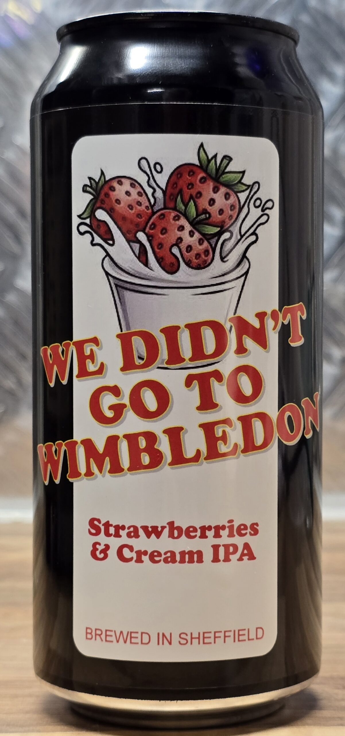 We Didn't Go To Wimbledon - 6.7% abv - Strawberries & Cream IPA